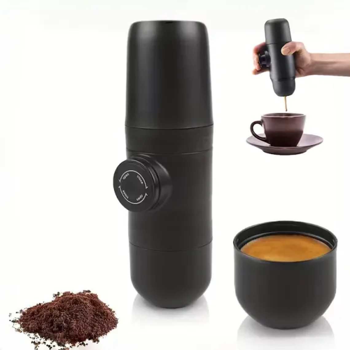 Cafetieră espresso manuală portabilă