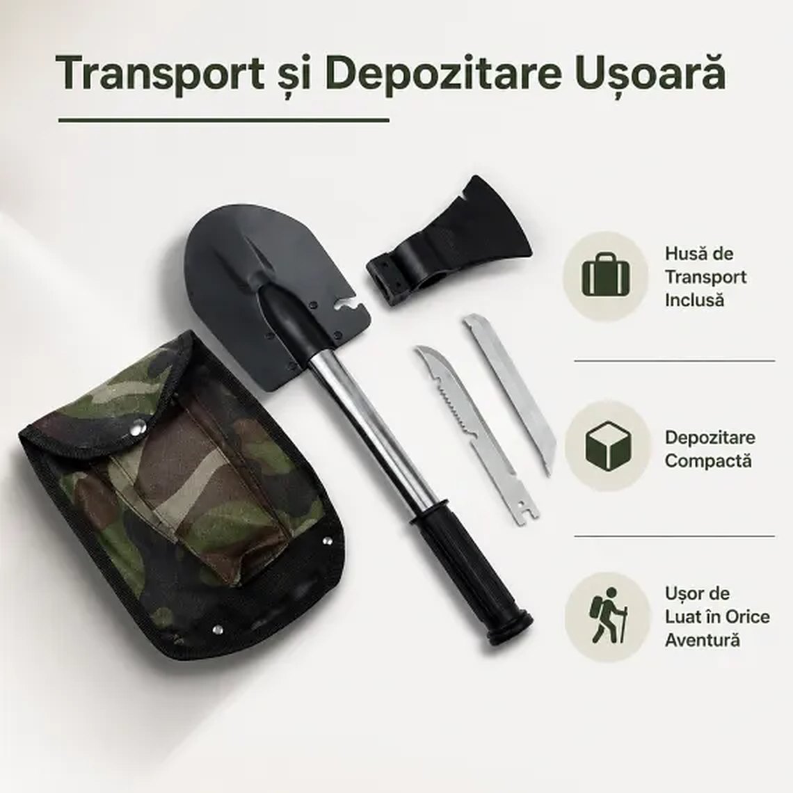 Set multifuncțional camping 4 în 1 – poza 6